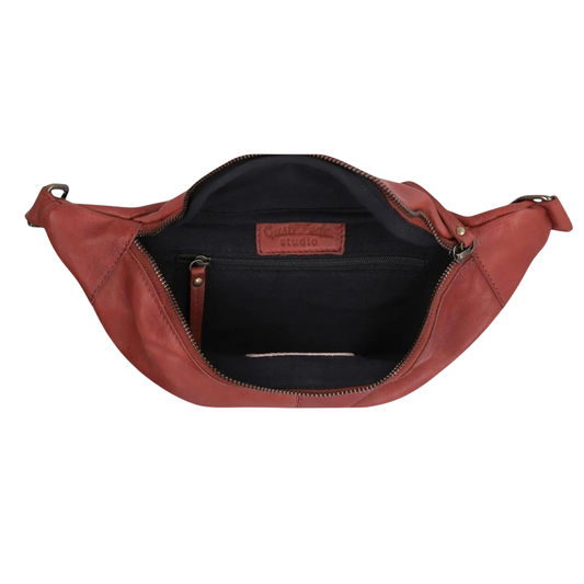 Leather Sling Crossbody Bag