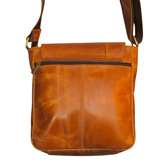 Classic Leather Hobo Shoulder Bag