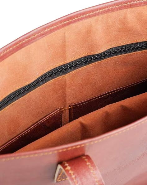 The Prastara Women Tote Bag with Zip Closure