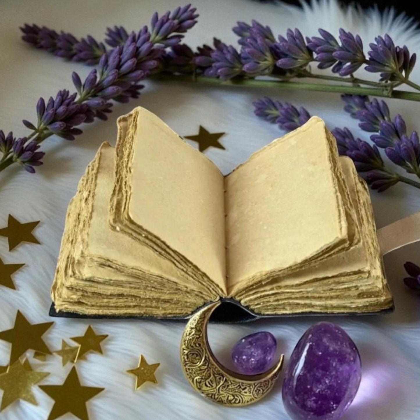 UV PRINT Leather Journal Notebook -Sketchbook grimoire journal - Book of Shadows vintage handbound Large Journal for Men and Women