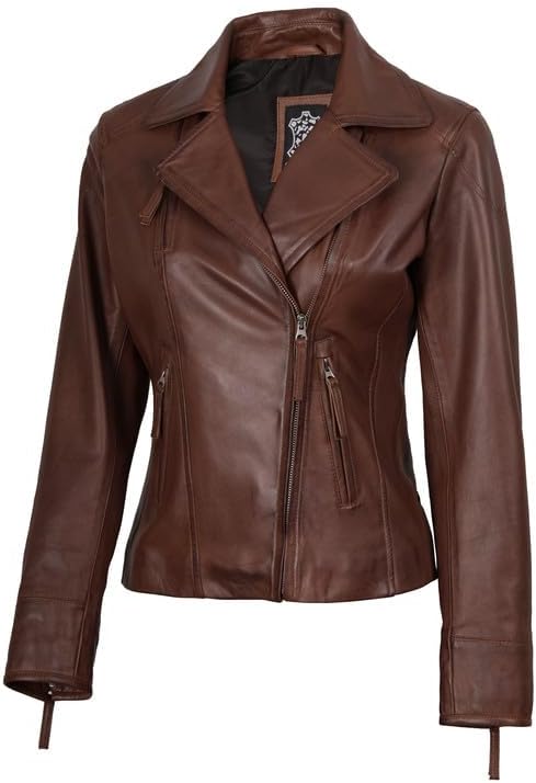 The Prastara Blingsoul Leather Jacket Women