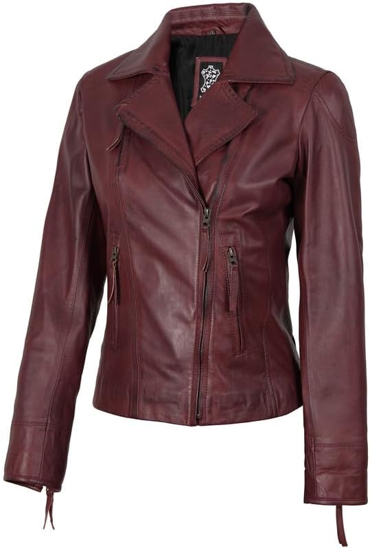 The Prastara Blingsoul Leather Jacket Women