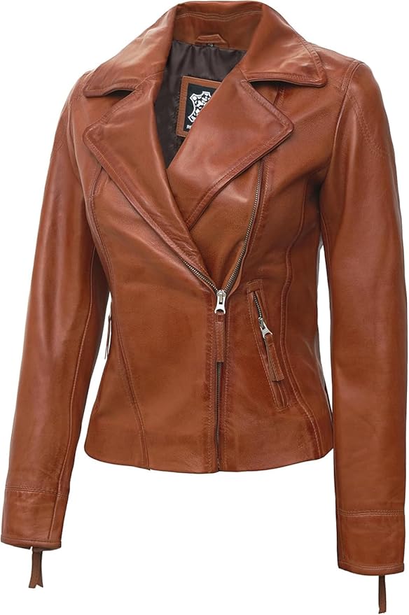 The Prastara Blingsoul Leather Jacket Women