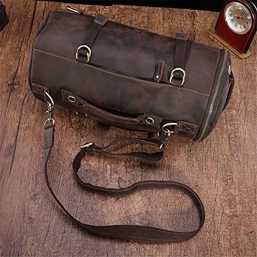 The Prastara Retro Men's Hand-held Messenger Travel Bag
