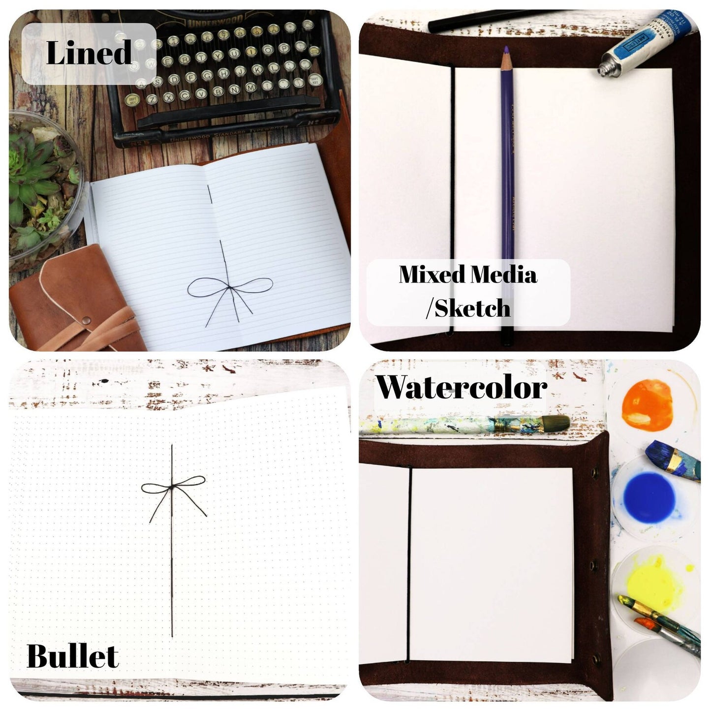 The Prastara Sewn Vintage Leather Journal