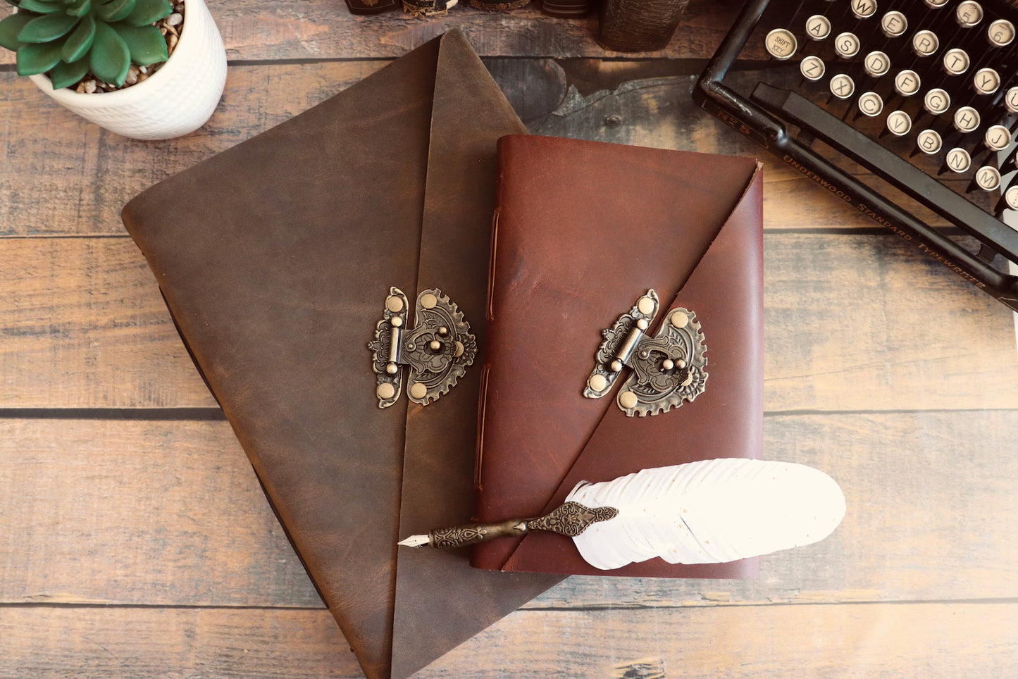 The Prastara Sewn Vintage Leather Journal