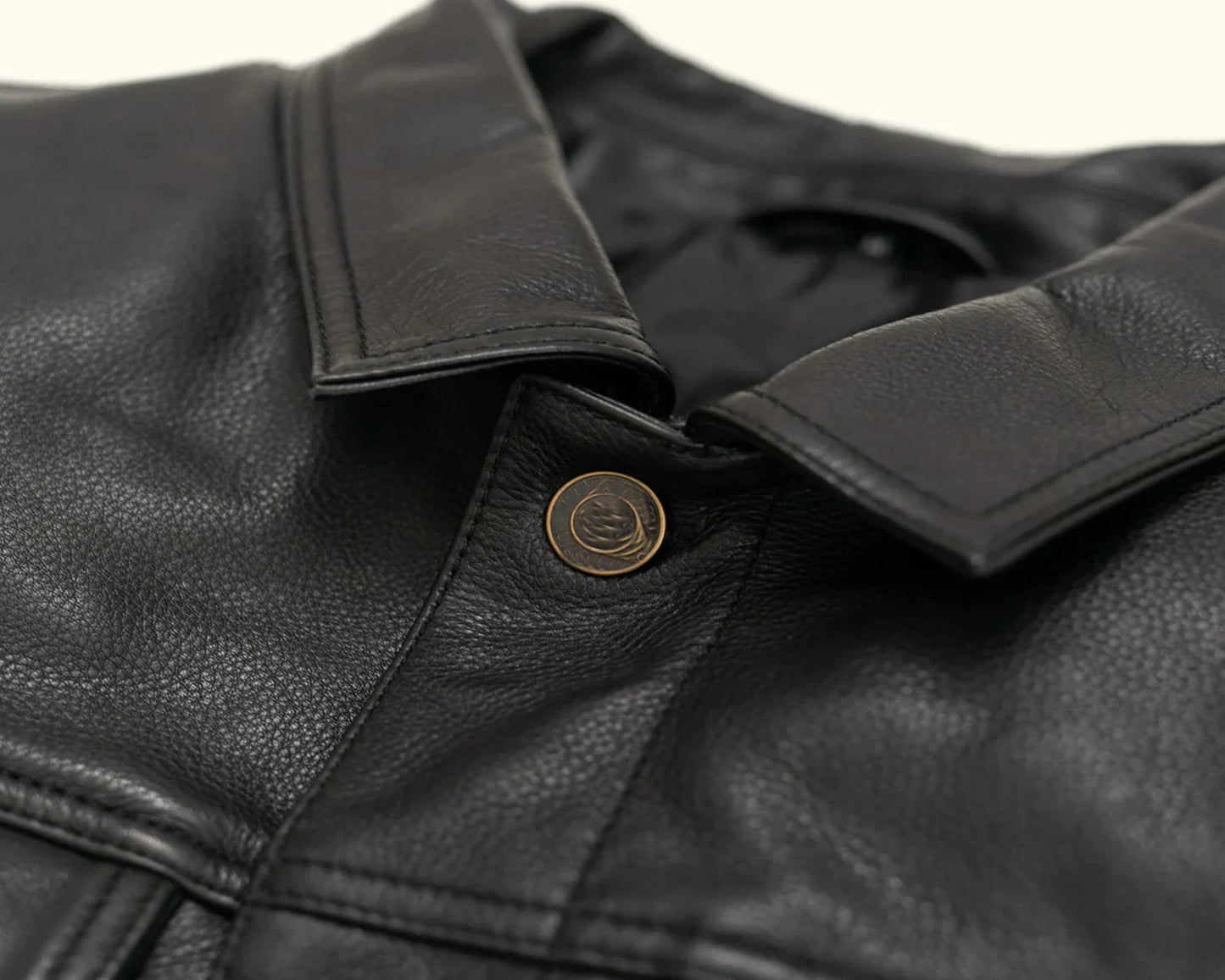 The Prastara Men's Black Lambskin Leather Jacket