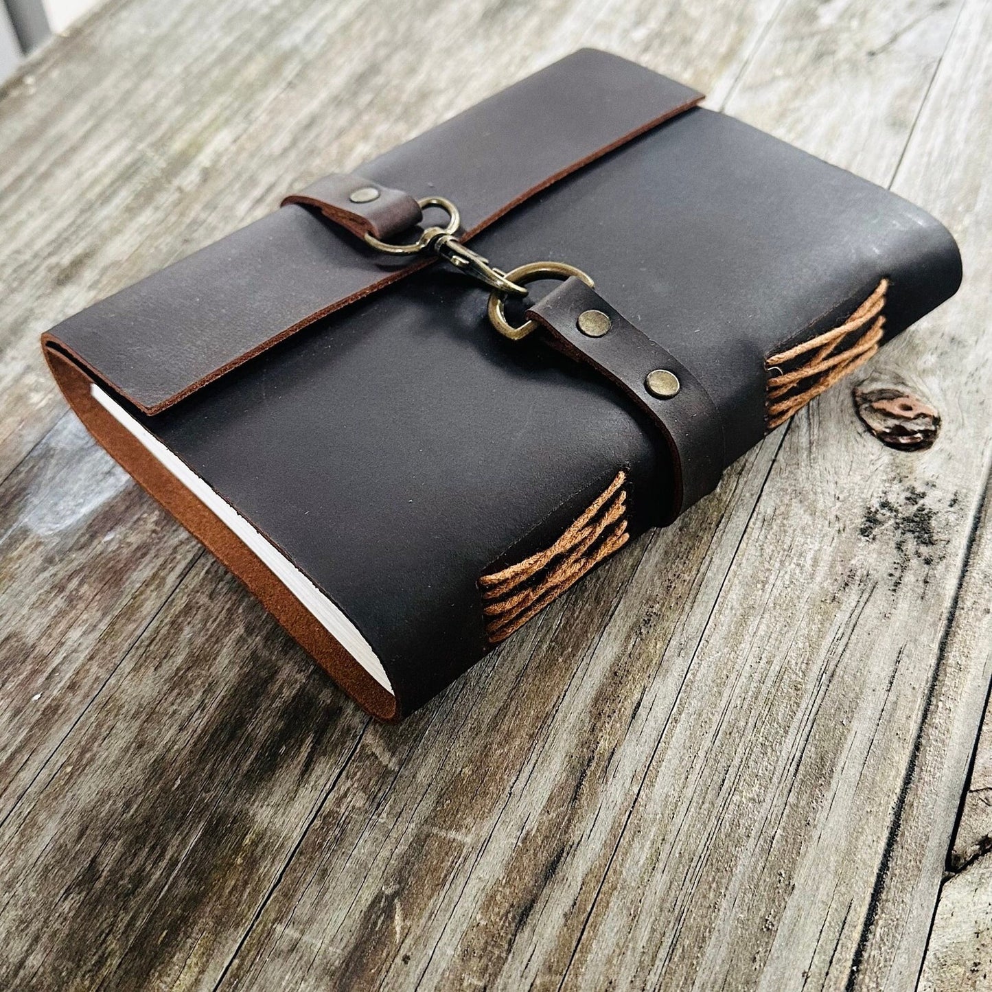 The Prastara Handmade Buffalo Leather Journal