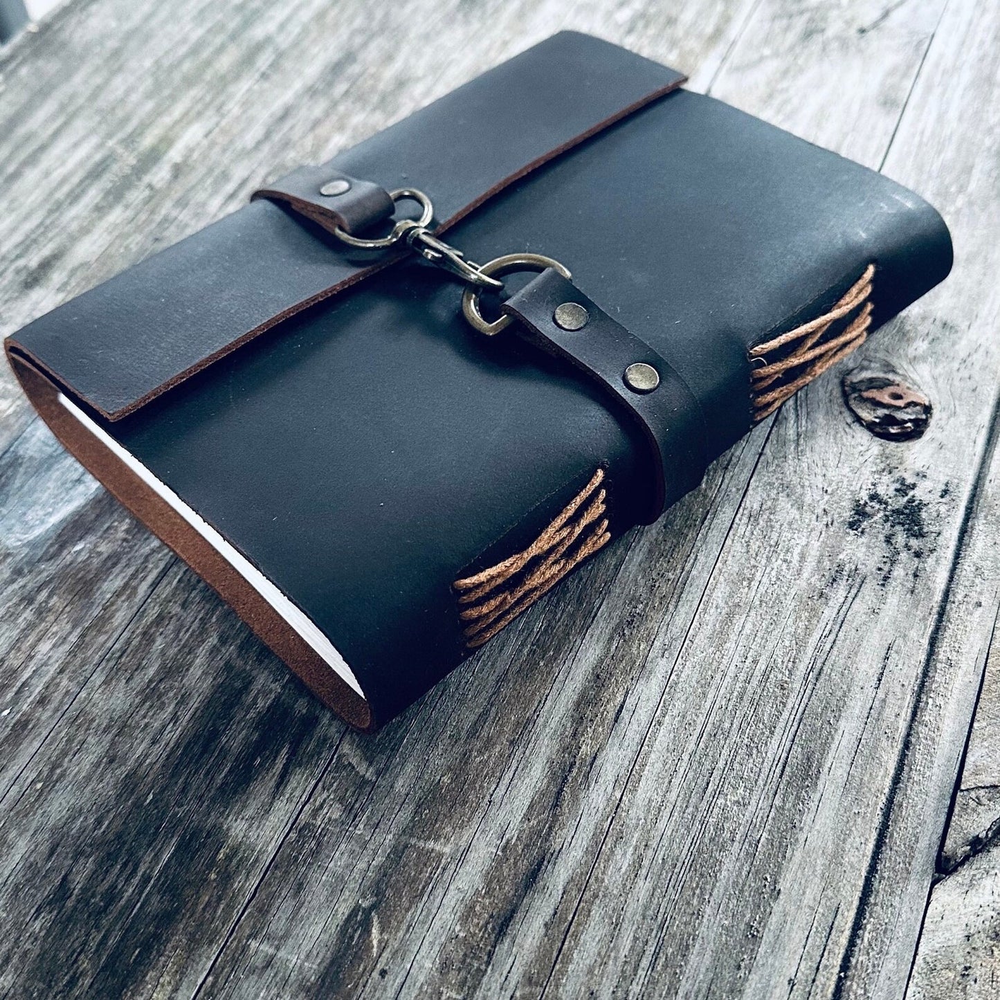 The Prastara Handmade Buffalo Leather Journal