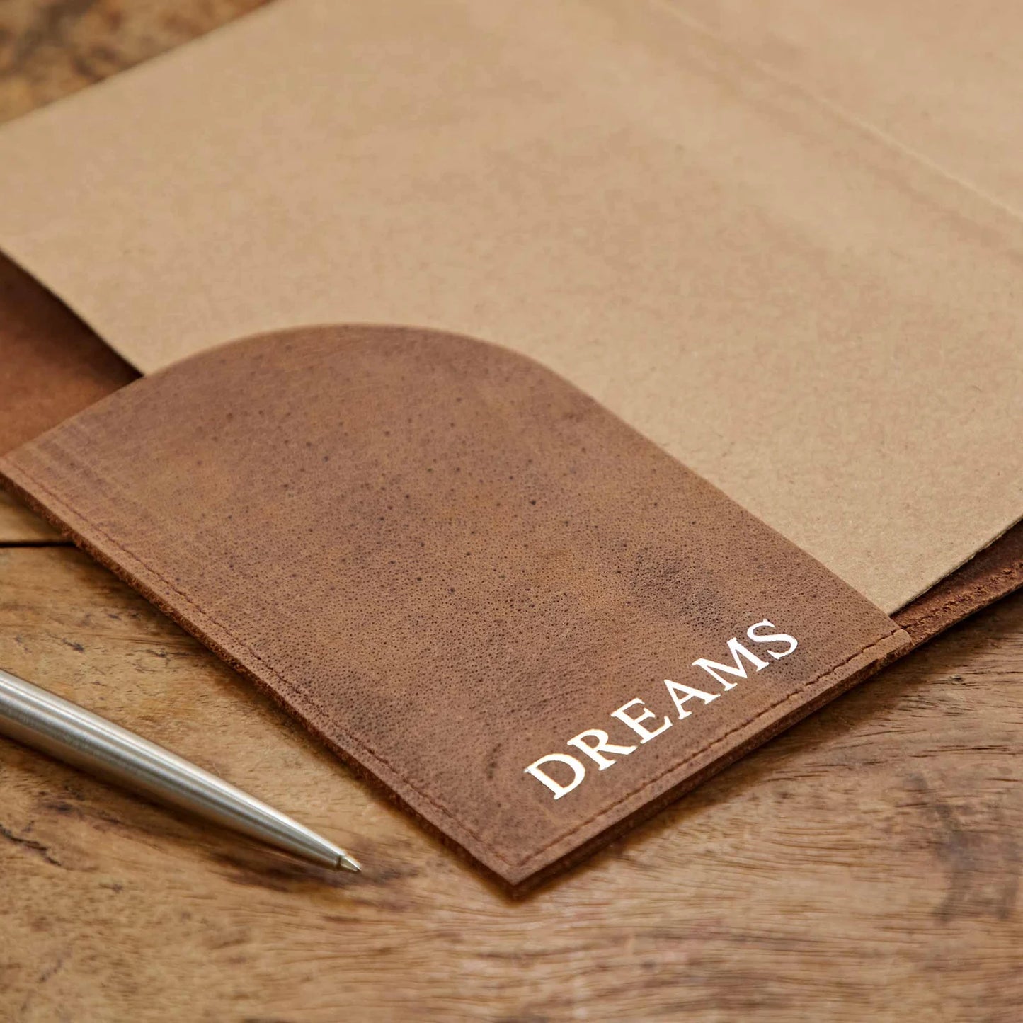 The Prastara Personalised Buffalo Leather Refillable Tree of Life Journa