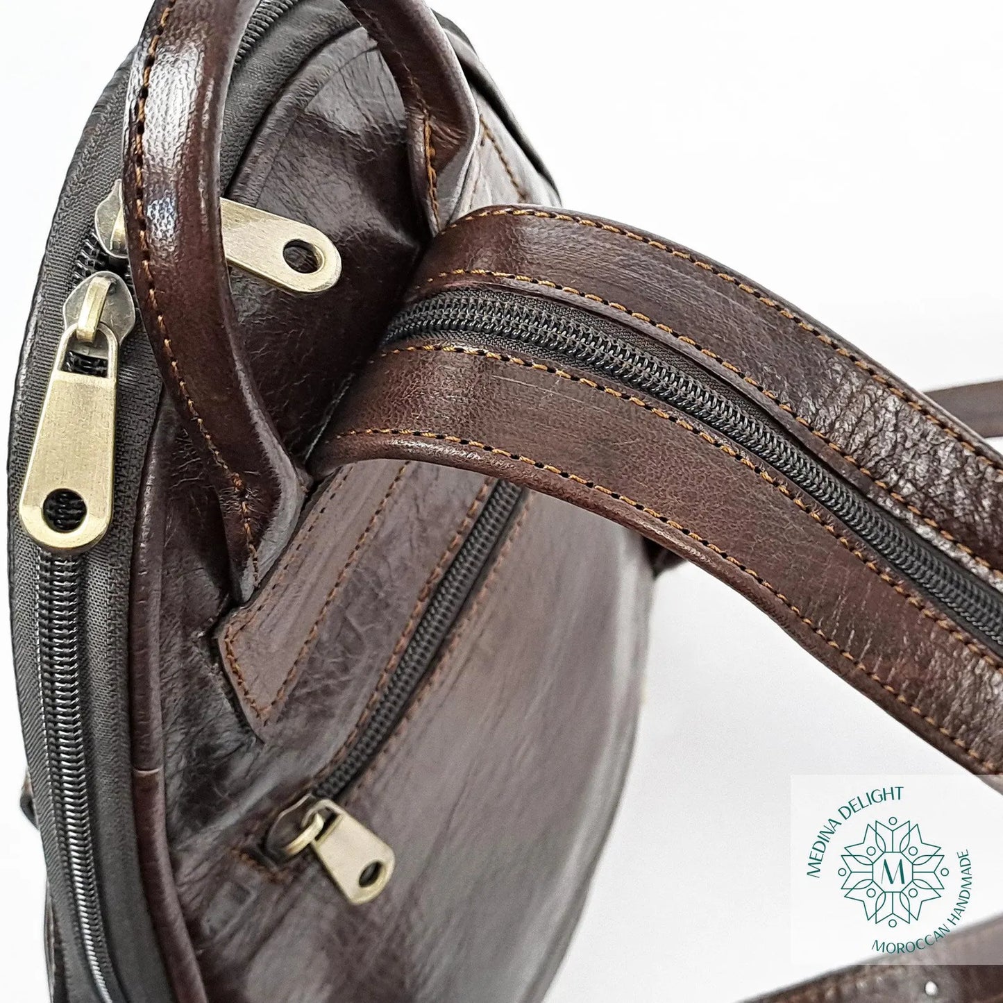 The Prastara Handmade Leather Backpack