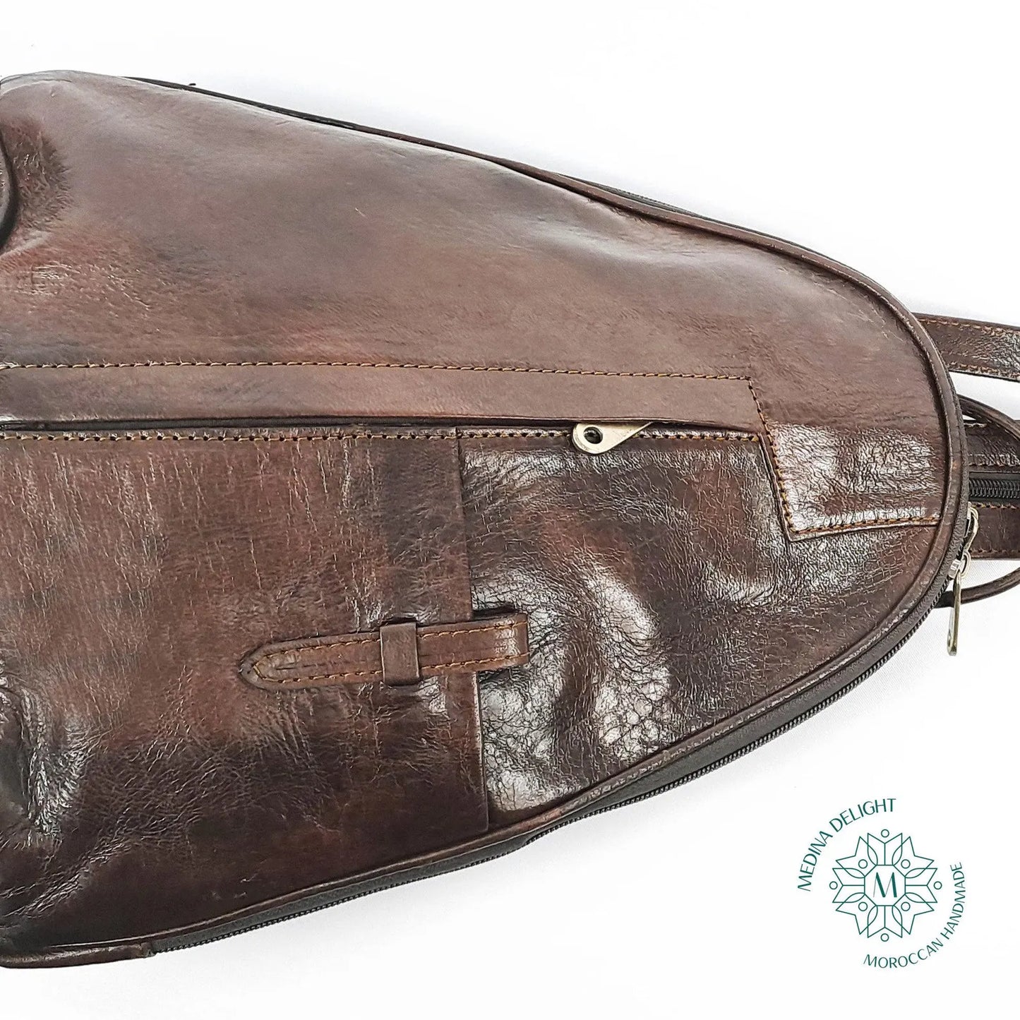 The Prastara Handmade Leather Backpack