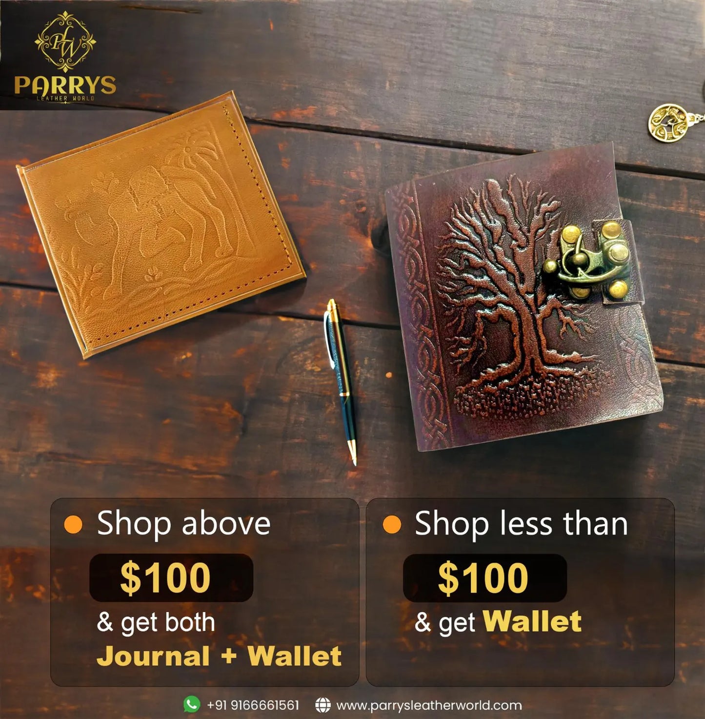 The Prastara Handcrafted Goat Leather Messenger Bag
