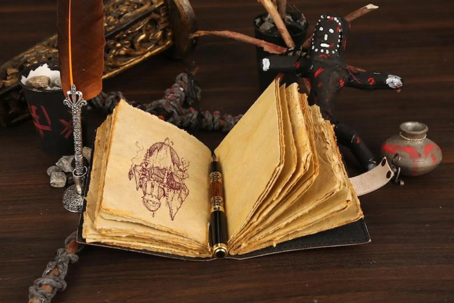 The Prastara Leather Grimoire