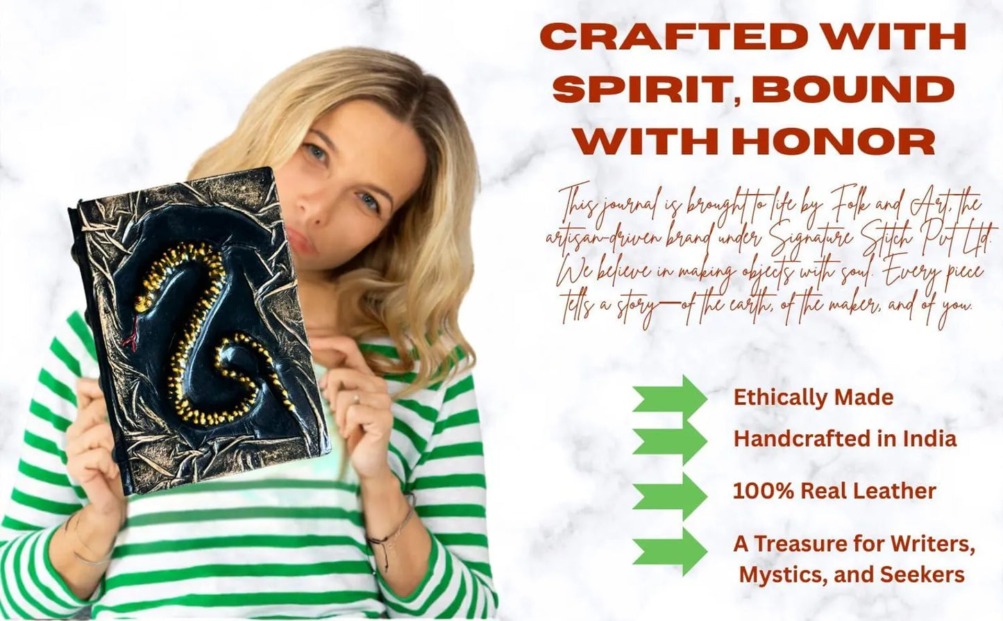 The Prastara Handmade Leather Journal