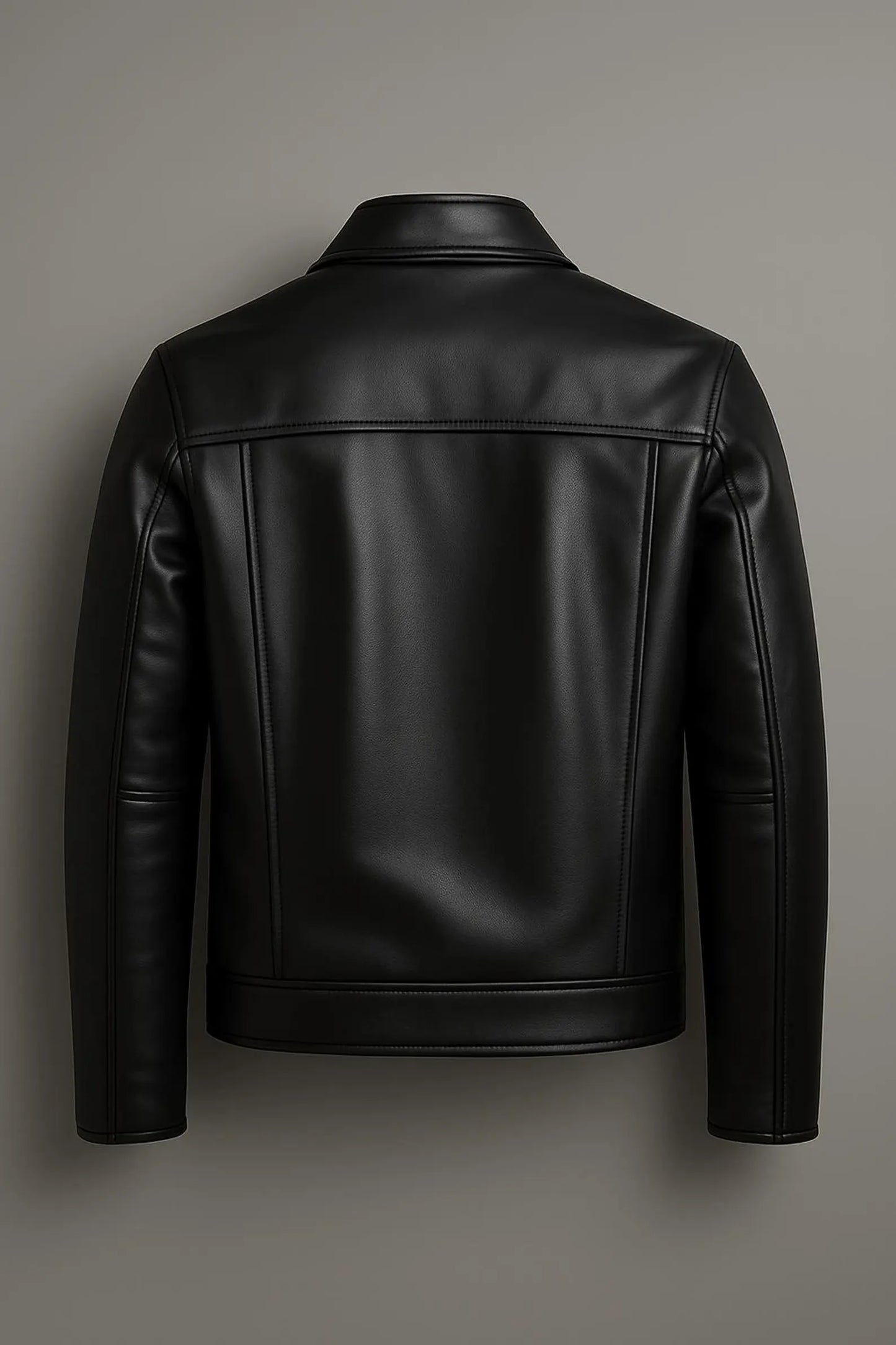 The Prastara Leather Jacket Men's handmade new style