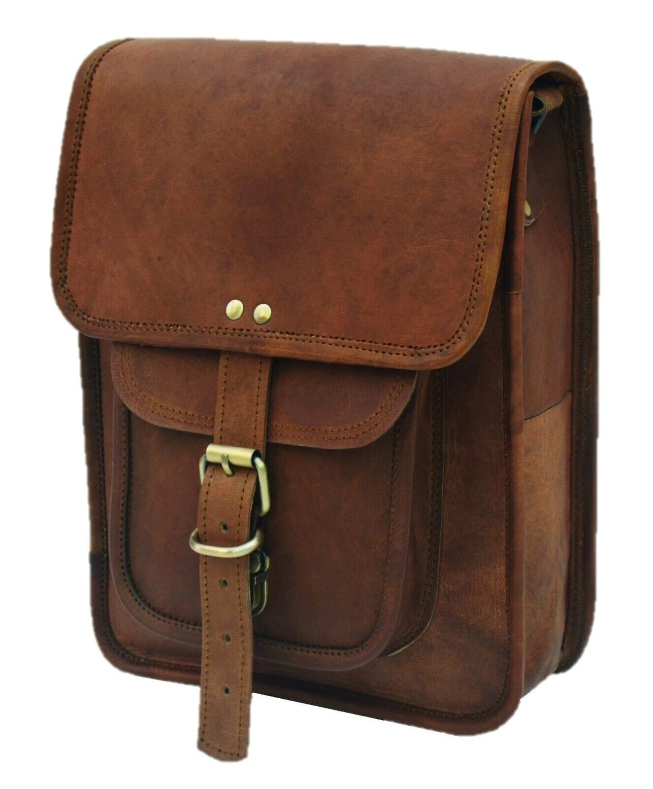 The Prastara 11" Mens Vintage Messenger College
