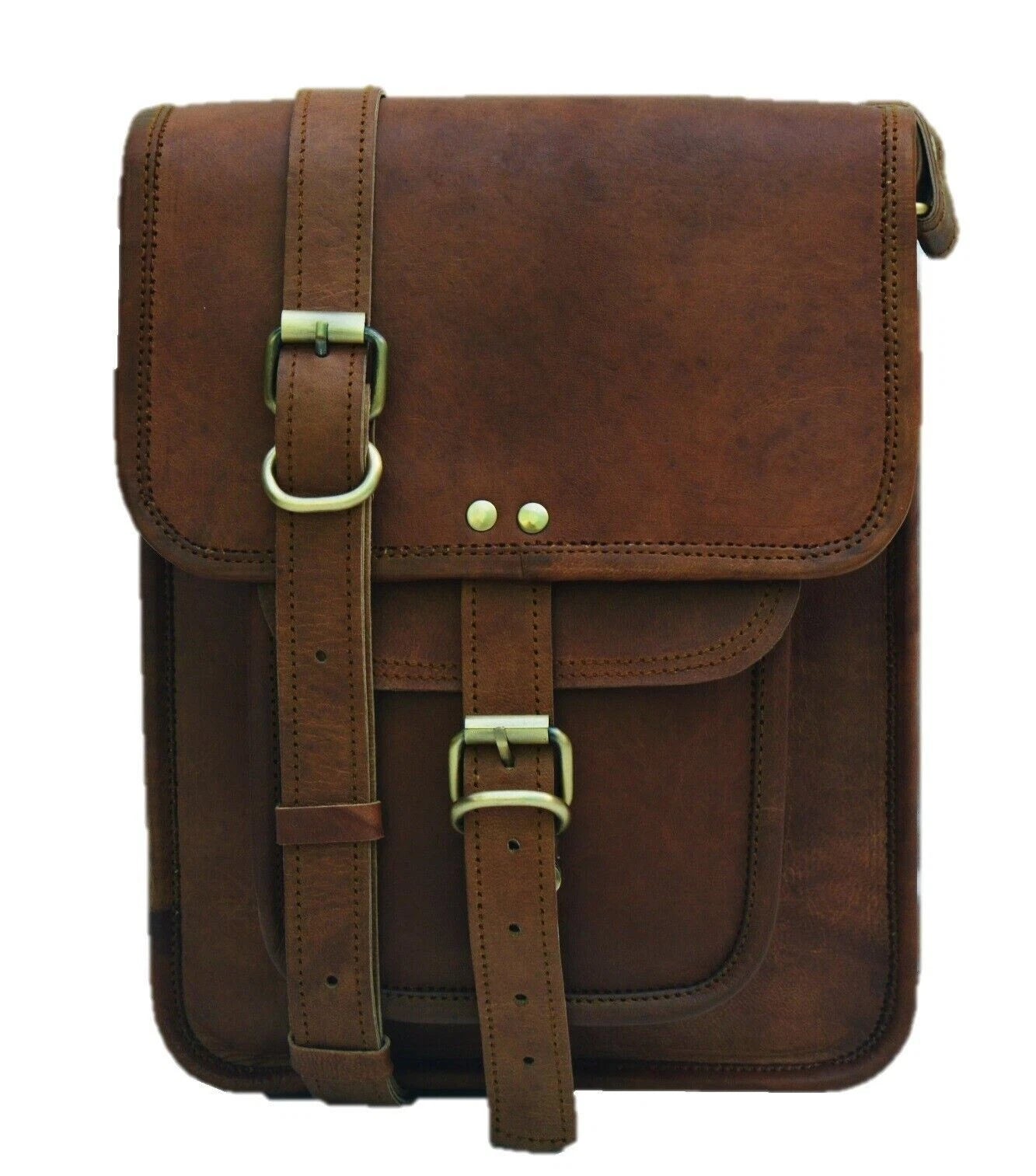 The Prastara 11" Mens Vintage Messenger College