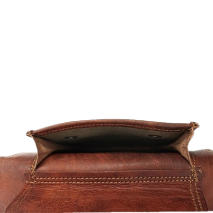 Genuine Leather Waist Thigh Utility Bag