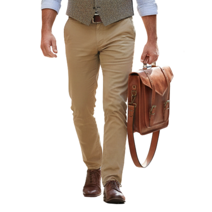 Leather Laptop Messenger Bag