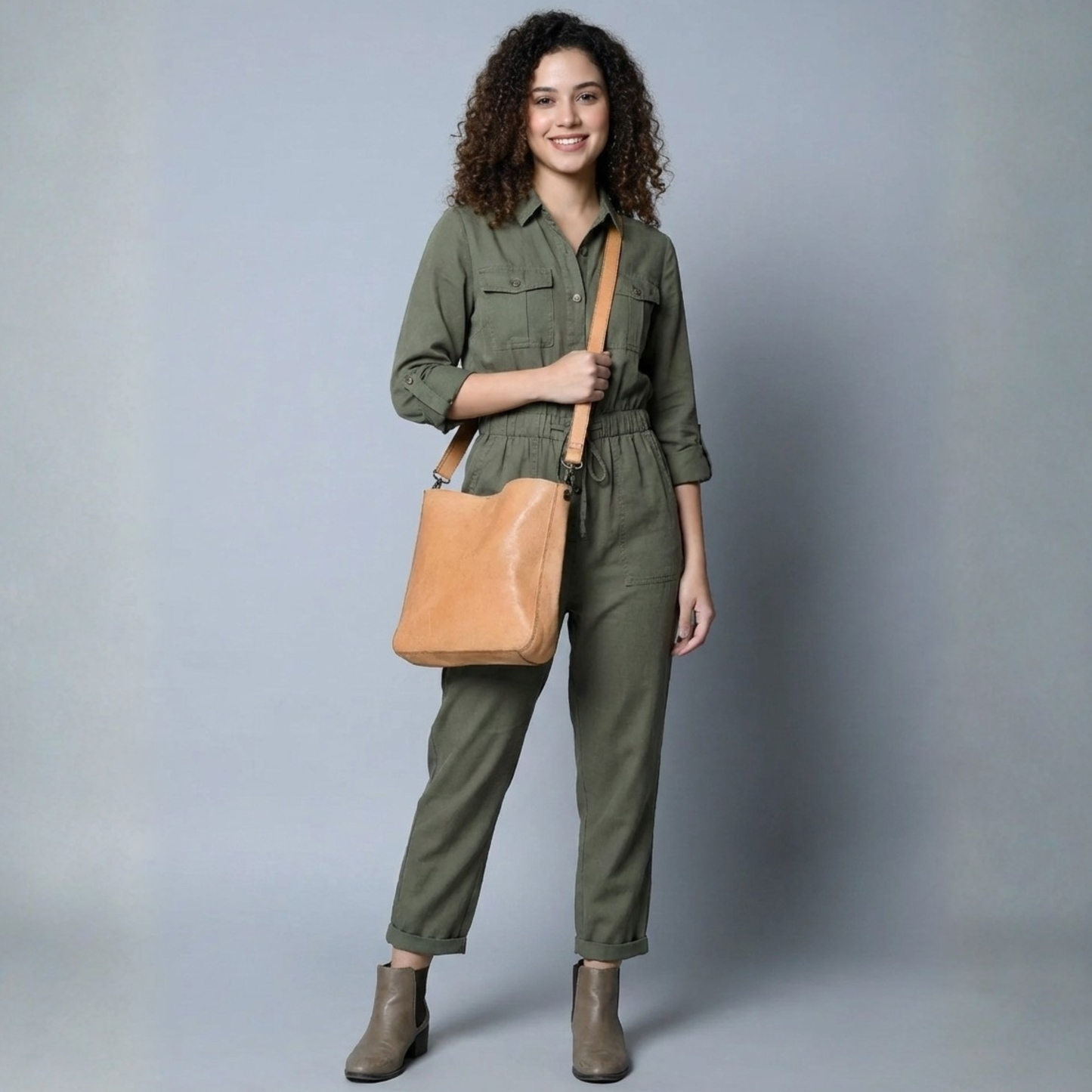 Leather Executive Tote Bag