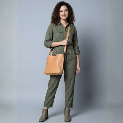 Leather Executive Tote Bag