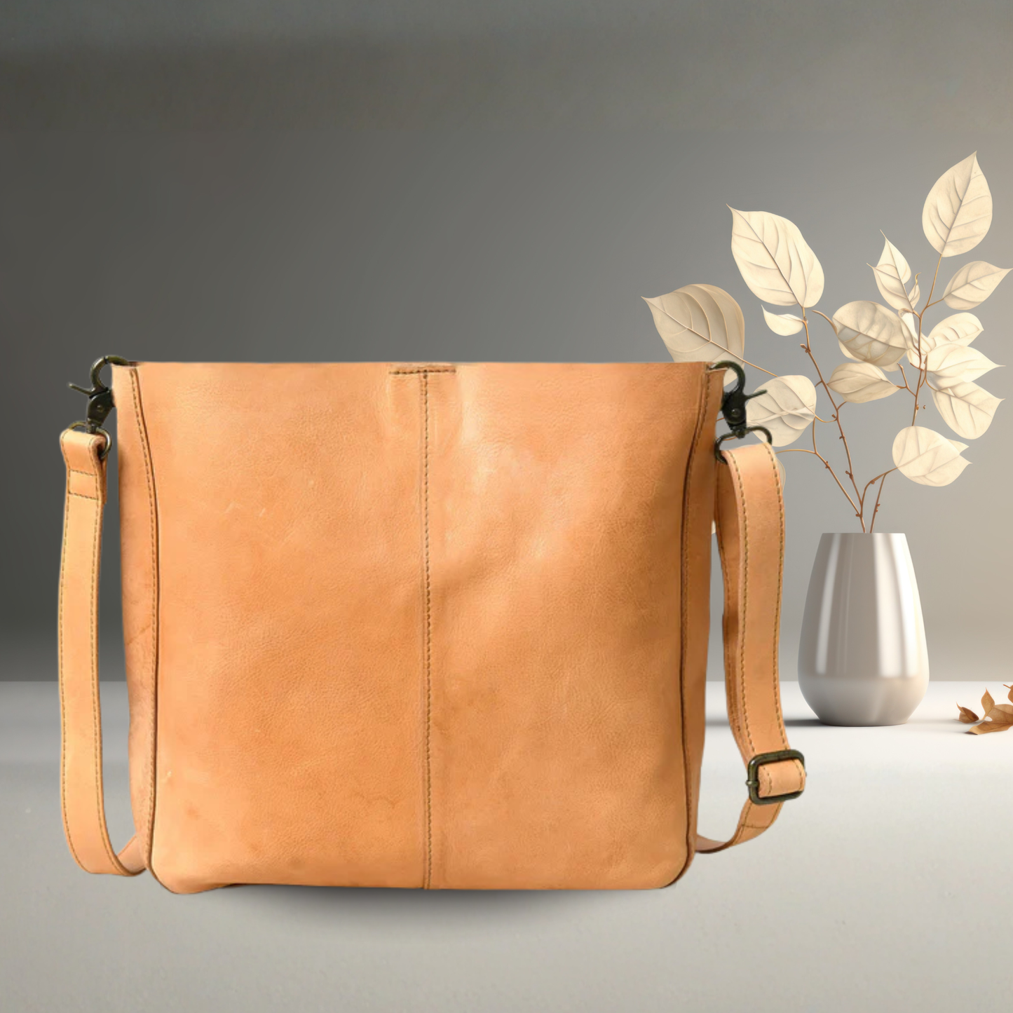 Leather Executive Tote Bag