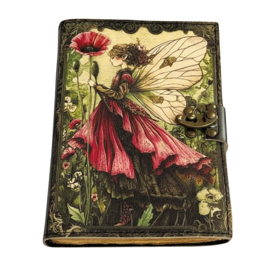 PRASTARA - Leather Diary for Man & Woman Size 7 x 5 inch deckle edge Pages Vintage Journal Notebook uv print