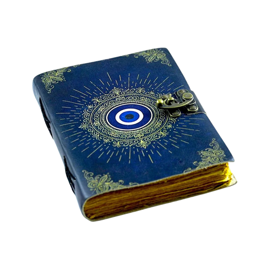 PRASTARA - Leather Diary for Man & Woman Size 7 x 5 inch deckle edge Pages Vintage Journal Notebook uv print