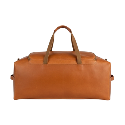 Leather Travel Weekender Duffle Bag