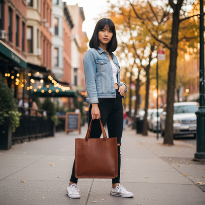 Leather Tote Bag