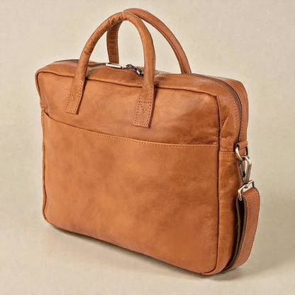 Leather Laptop Briefcase