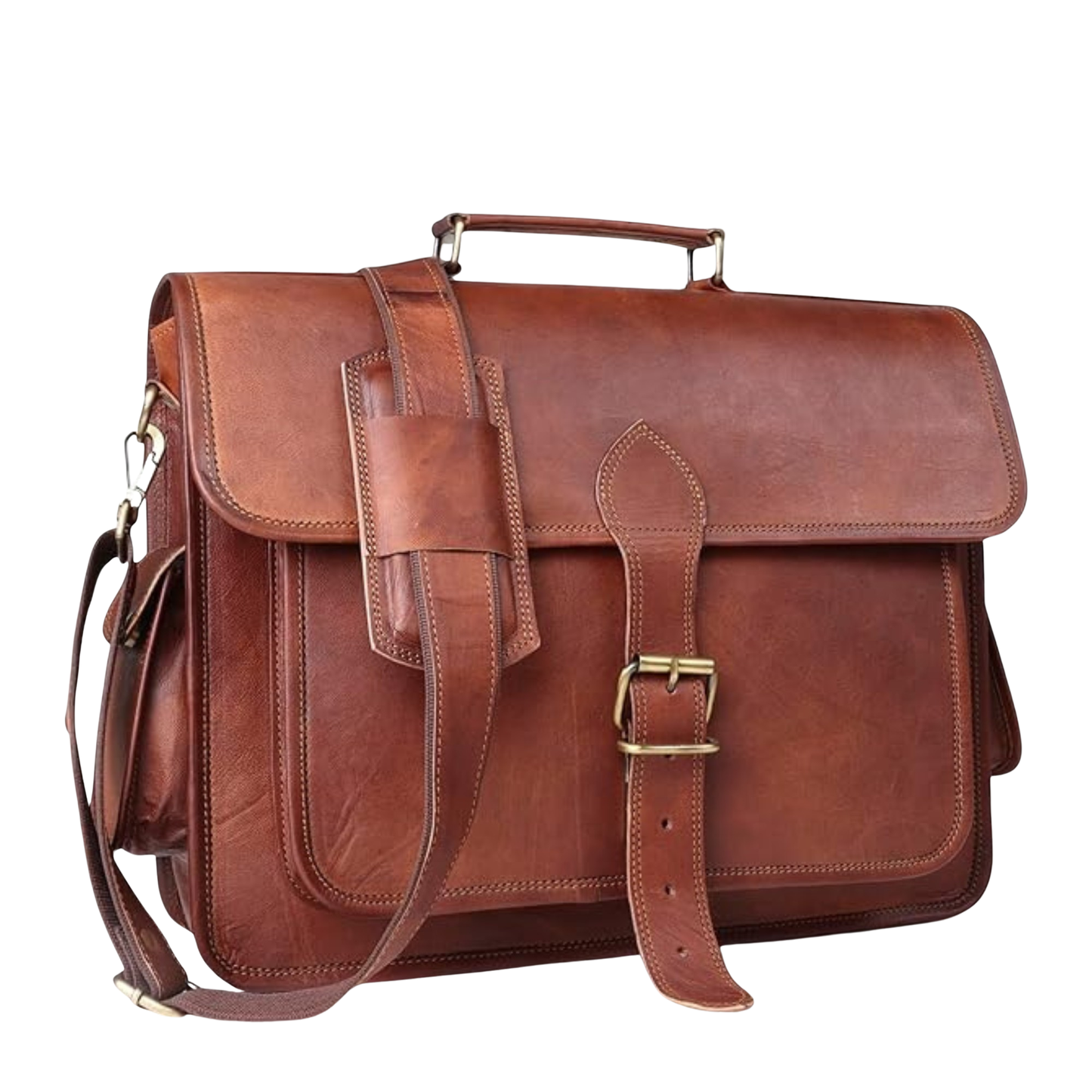 Leather  Messenger Bag