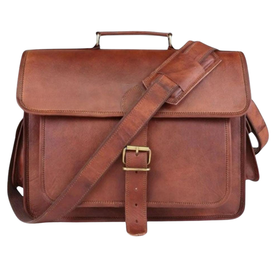 Leather  Messenger Bag