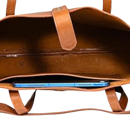 Leather Executive Tote Bag