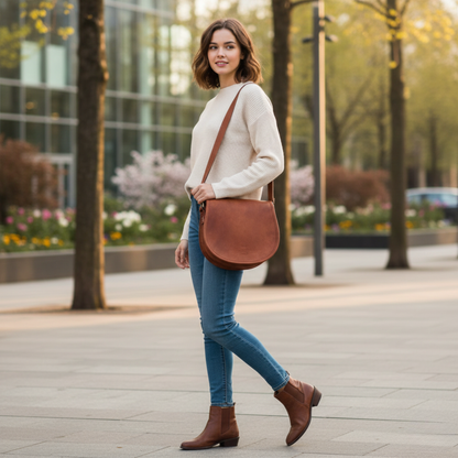 leather Crossbody Bag