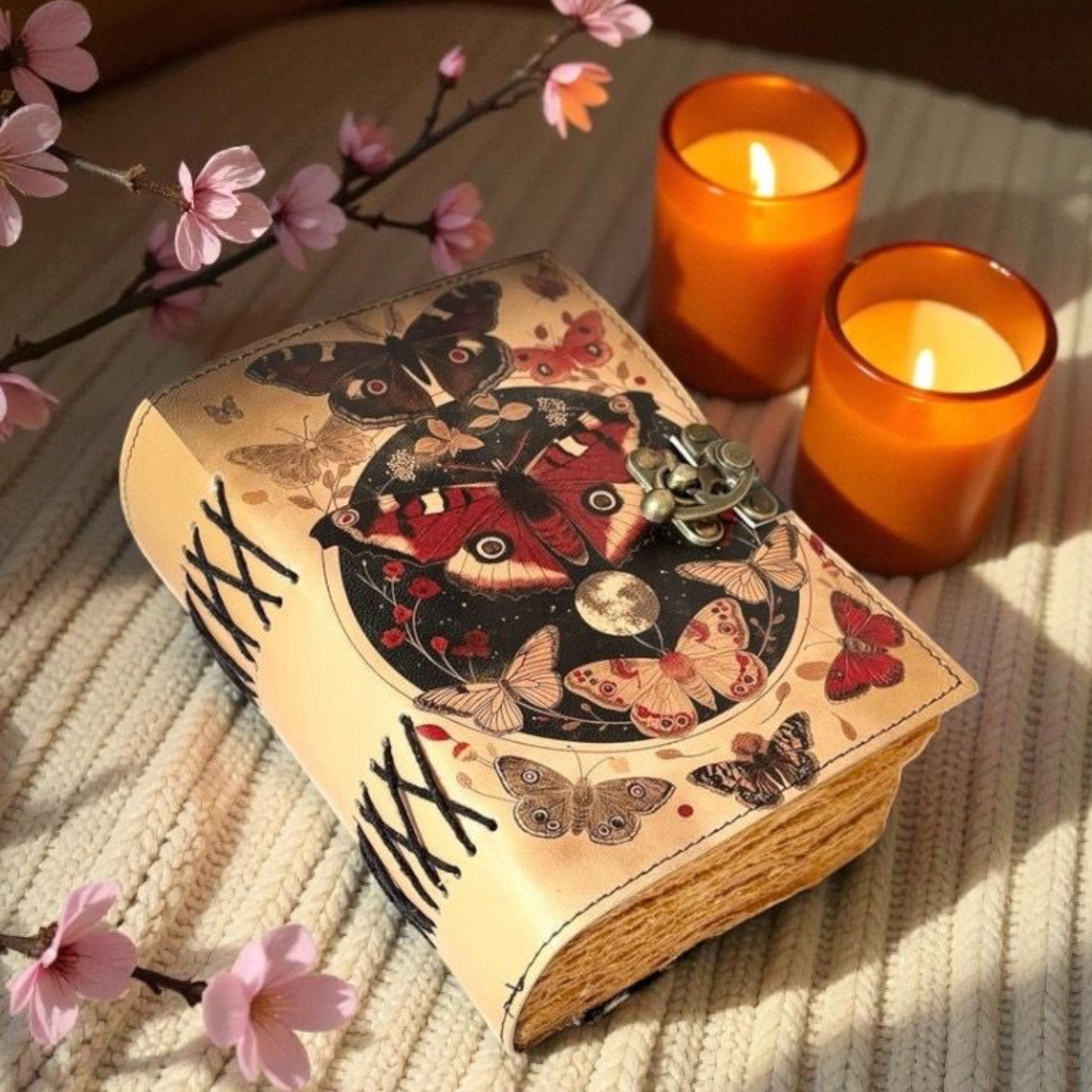 Prastara -Leather Bound Journal - , 7"X5", 220 Pages - Vintage Blank Paper Diary for Writing, Drawing, Sketchbook, and Travel Notebook - Ideal for Women and Men (Copy) (Copy) (Copy) (Copy)