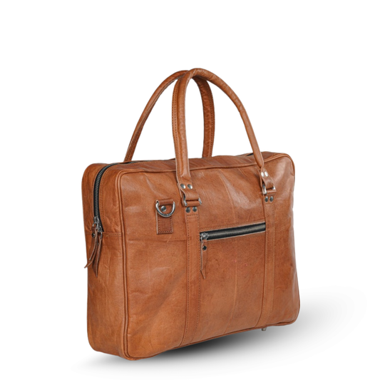 Leather Laptop Briefcase