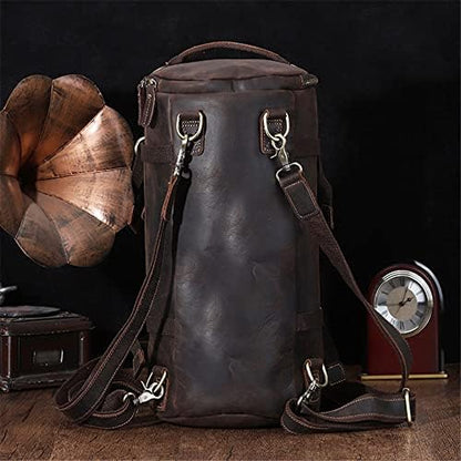 The Prastara Retro Men's Hand-held Messenger Travel Bag