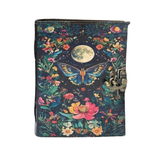 PRASTARA - Leather Diary for Man & Woman Size 7 x 5 inch deckle edge Pages Vintage Journal Notebook uv print