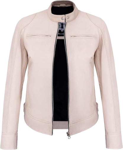 The Prastara Womens Leather Jacket