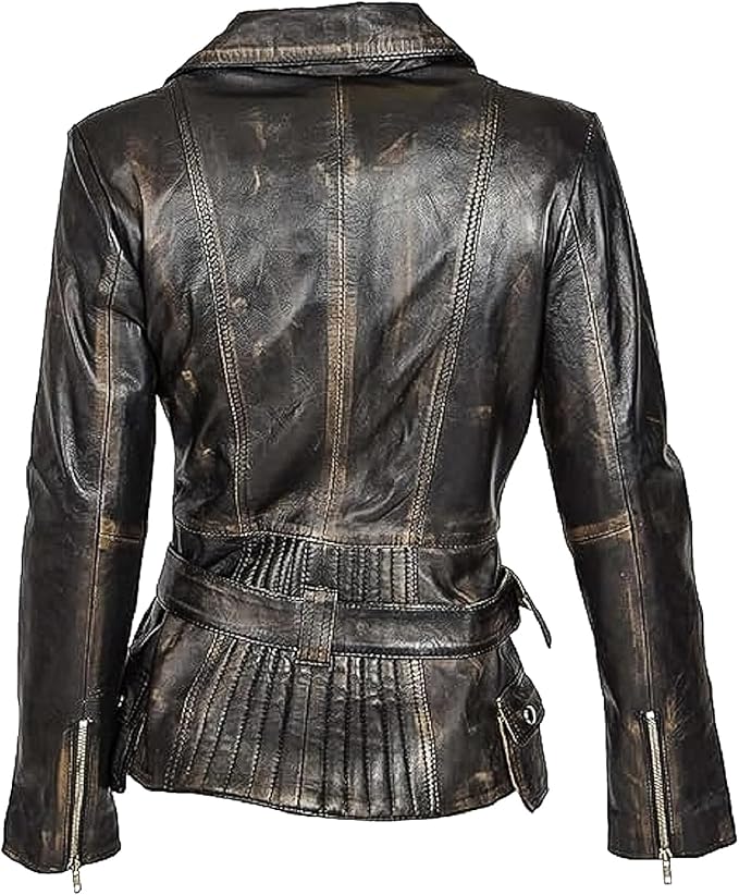 The Prastara Womens Genuine Lambskin Leather Jacket