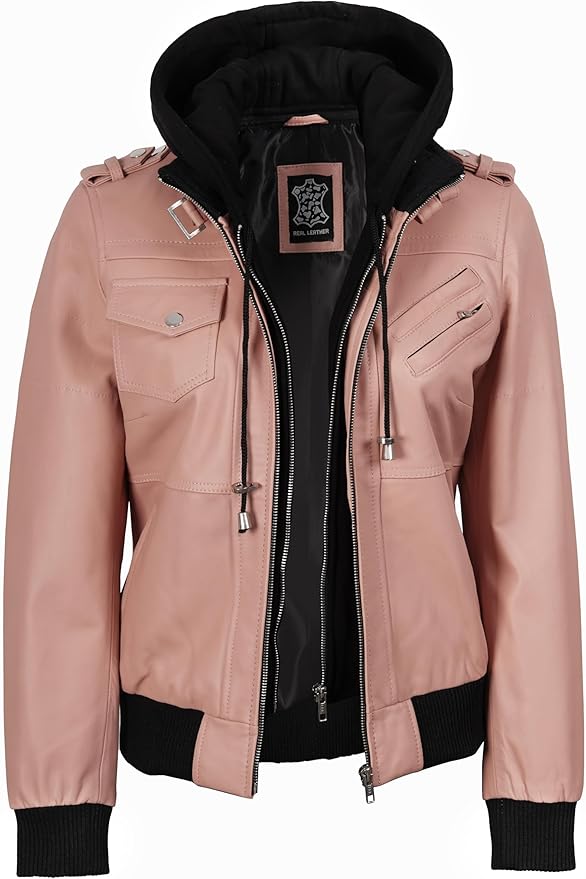 The Prastara fjackets Leather Jacket Women