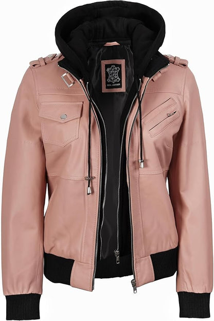 The Prastara fjackets Leather Jacket Women