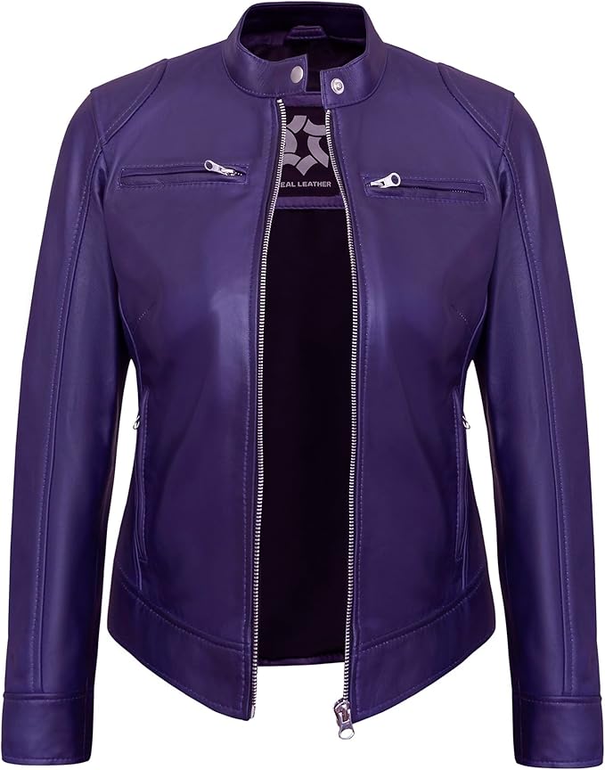 The Prastara Womens Leather Jacket