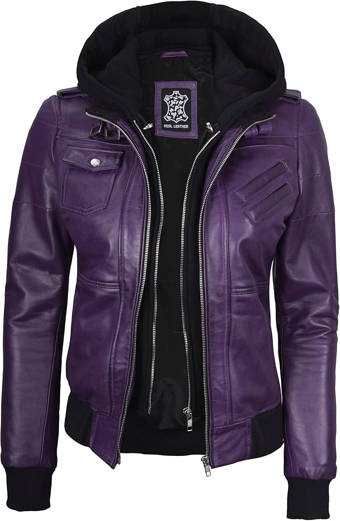 The Prastara fjackets Leather Jacket Women