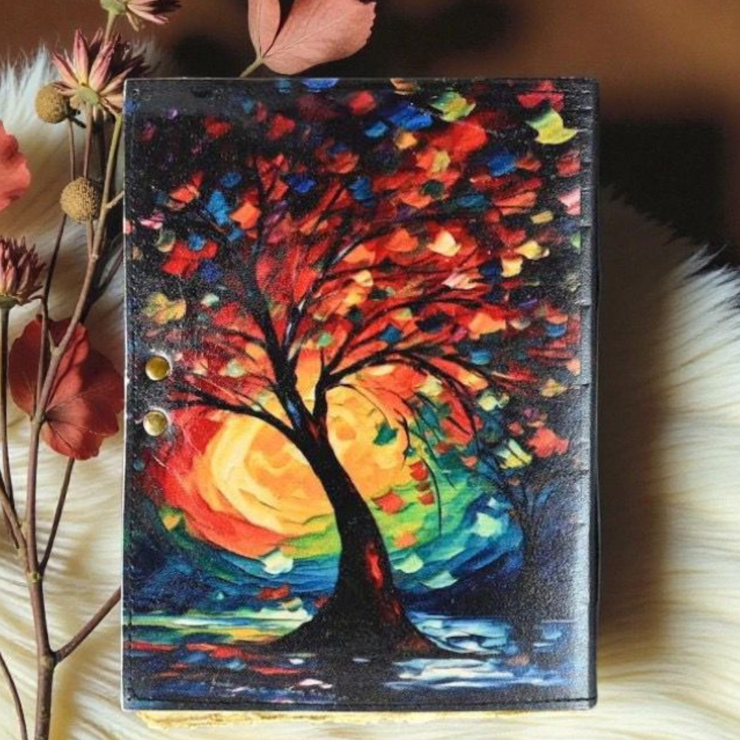 Prastara -Leather Bound Journal - , 7"X5", 600   Pages - Vintage Blank Paper Diary for Writing, Drawing, Sketchbook, and Travel Notebook - Ideal for Women and Men