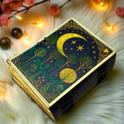 Prastara -Leather Bound Journal - 7"X5", 220 Pages - Vintage Blank Paper Diary for Writing, Drawing, Sketchbook, and Travel Notebook - Ideal for Women and Men (Copy) (Copy) (Copy) (Copy) (Copy)