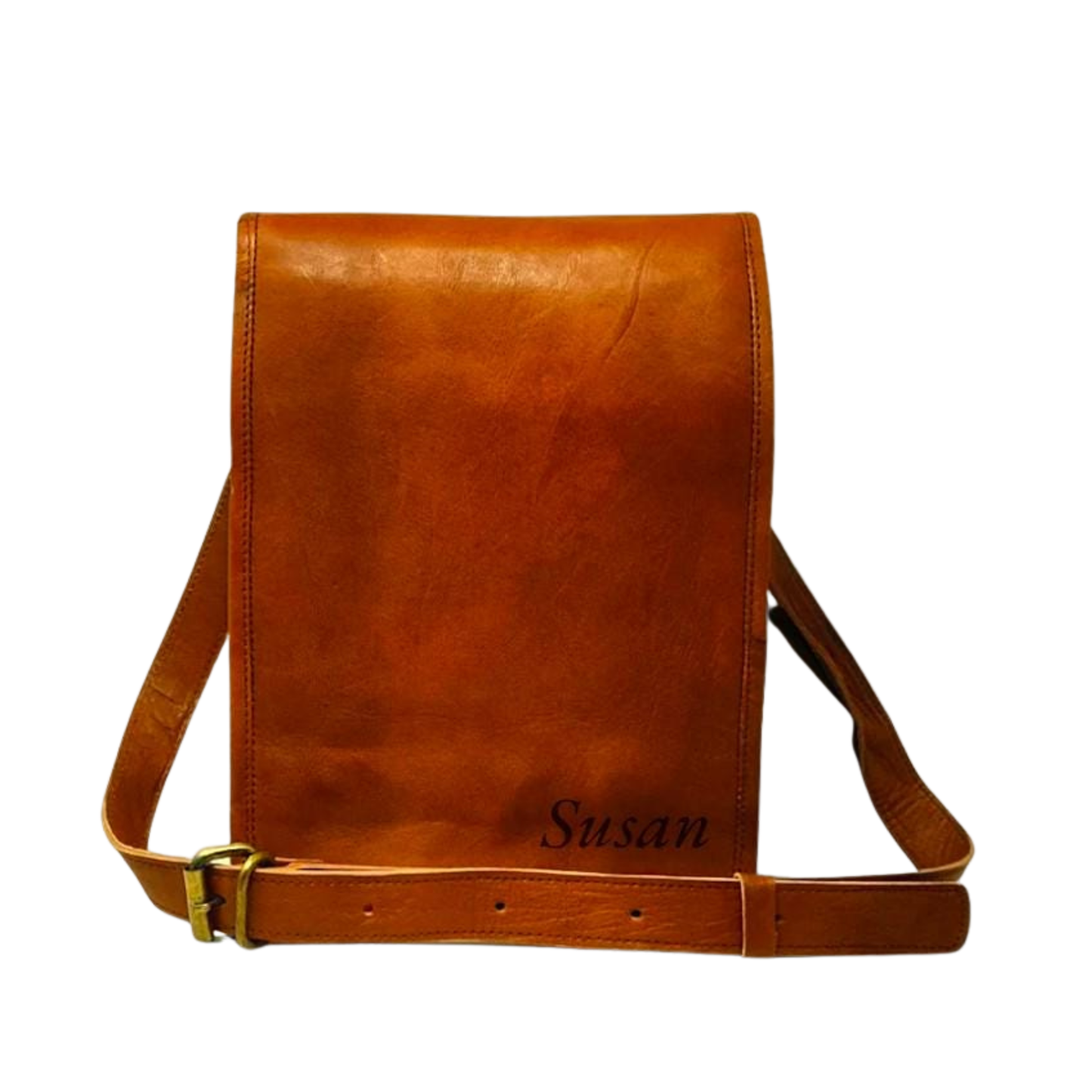 Handmade Personalized Genuine leather Satchel bag for iPad bag shoulder bag for Men & Women gift for men office bag work rustic bag Satchel