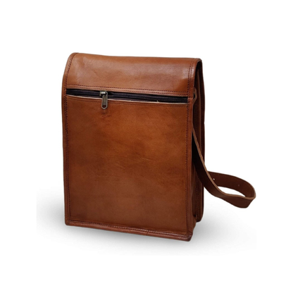 Handmade Personalized Genuine leather Satchel bag for iPad bag shoulder bag for Men & Women gift for men office bag work rustic bag Satchel